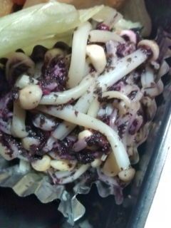 お弁当に☆えのきのゆかり和え-レシピのメイン写真