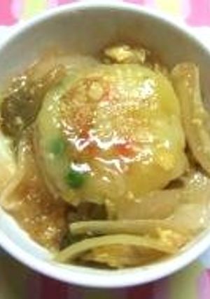 いももちの甘酢野菜あんかけ-レシピのメイン写真