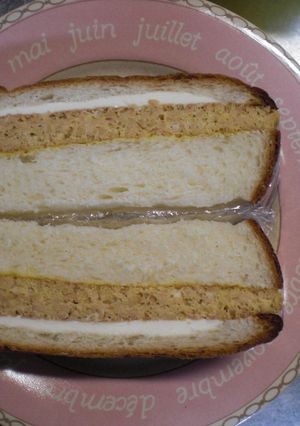卵焼き☆サンドイッチ～納豆編～-レシピのメイン写真