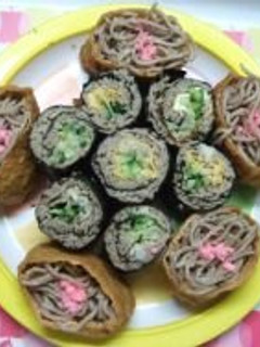 そば寿司-レシピのメイン写真