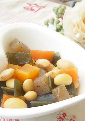 どこか懐かしい味☆やわらか煮豆-レシピのメイン写真