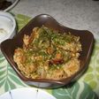 納豆入り鶏つくねとレンコン煮
