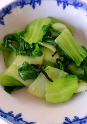 モチロン作り置き♪青梗菜のお浸し(^^♪-レシピのメイン写真