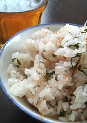 梅と大葉のご飯-レシピのメイン写真
