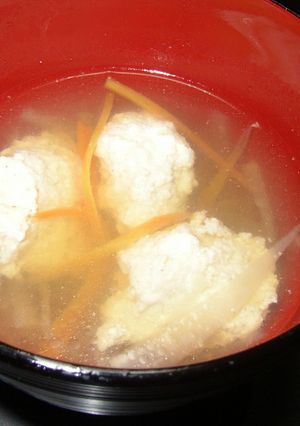 鶏団子スープ-レシピのメイン写真