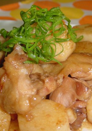 鶏と長芋のピリ辛南蛮煮-レシピのメイン写真