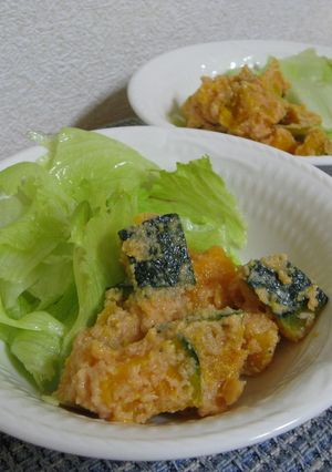 かぼちゃと明太子の甘辛サラダ♪-レシピのメイン写真