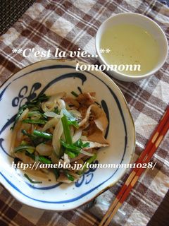 *豚ニラ炒め*-レシピのメイン写真