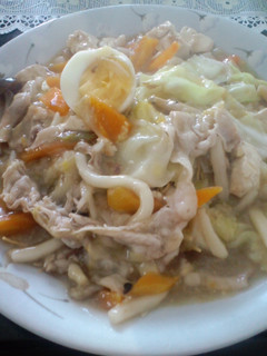 鍋の残りで皿うどん★-レシピのメイン写真