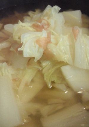 簡単です！白菜の梅煮-レシピのメイン写真