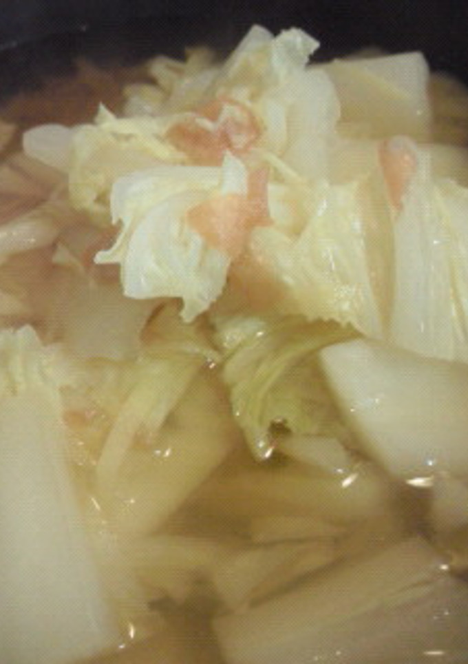 簡単です！白菜の梅煮-レシピのメイン写真