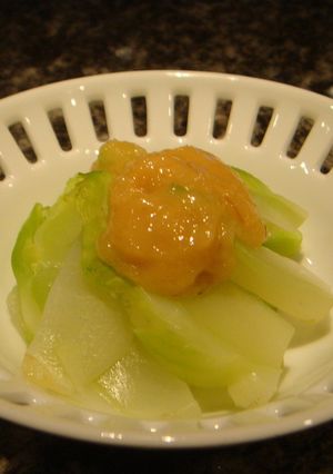 春o(^∇^o)★つぼみ菜のからし酢味噌-レシピのメイン写真