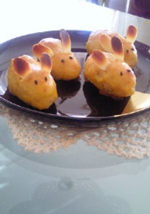 スイートポテトなうさぎちゃん♪-レシピのメイン写真