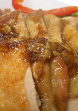 自家製ステーキソースでチキンソテー-レシピのメイン写真