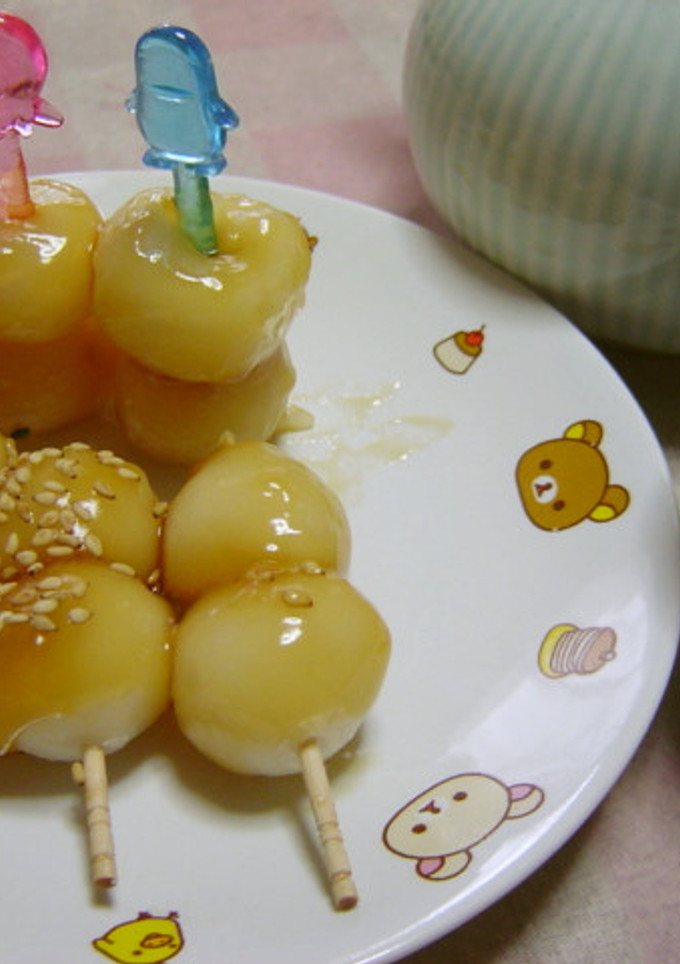 簡単！ちびちび　みたらし団子-レシピのメイン写真