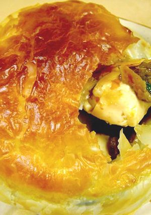 残り物ビフォーアフター肉豆腐パイ包み焼き-レシピのメイン写真
