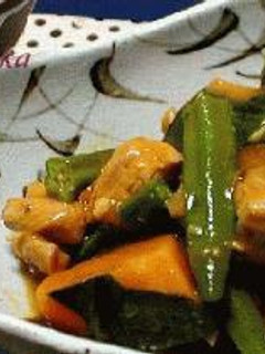 *鶏肉とかぼちゃのカレー味煮込み♪-レシピのメイン写真