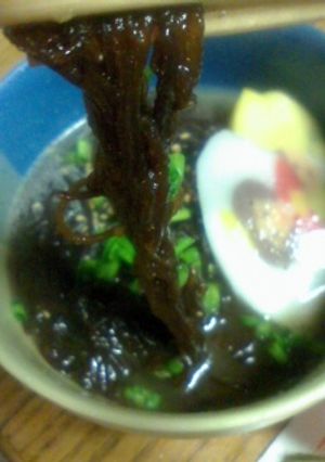 ダイエットの友☆モズクでラーメン♪-レシピのメイン写真