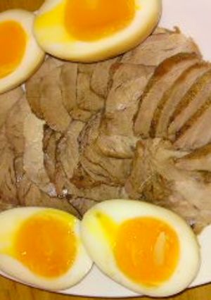 煮豚と煮玉子-レシピのメイン写真
