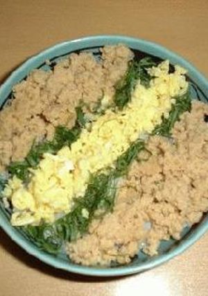 すごくおいしい！高野の三色どんぶり-レシピのメイン写真