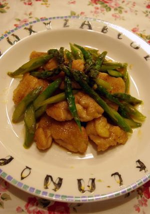 鶏肉とアスパラのレモン照焼き-レシピのメイン写真