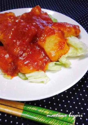 鶏むね肉のチリソース炒め-レシピのメイン写真