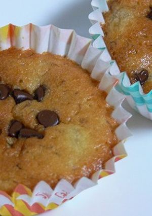 ホットケーキミックスでバナナカップケーキ-レシピのメイン写真