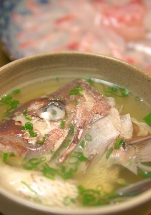 真鯛の潮汁(アラ汁)-レシピのメイン写真