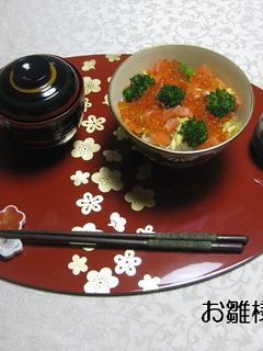 お雛様ちらし寿司-レシピのメイン写真