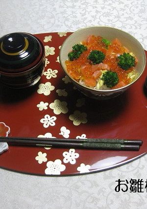 お雛様ちらし寿司-レシピのメイン写真