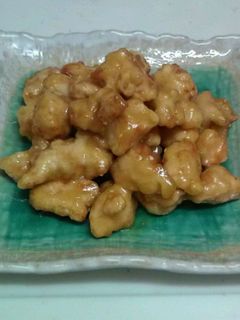 揚げ鶏のゴマ味噌がらめ-レシピのメイン写真