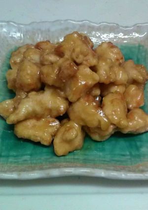 揚げ鶏のゴマ味噌がらめ-レシピのメイン写真