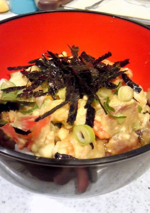 【30分で出来る】わさびが効いたポキ丼-レシピのメイン写真