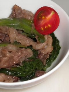 レタスと牛肉の焼肉のタレ炒め-レシピのメイン写真