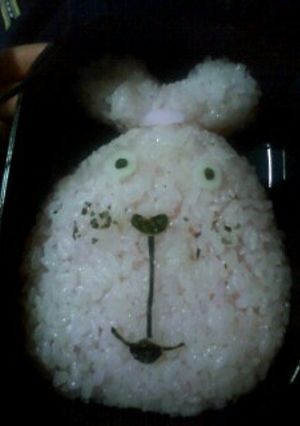 流行中★ウサビッチの簡単キャラ弁!-レシピのメイン写真