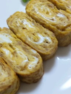 なめたけ入り卵焼き-レシピのメイン写真