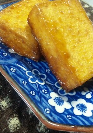 厚揚げの＊生姜香る照り焼きステーキ＊＊-レシピのメイン写真