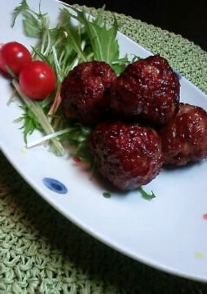 くわいの入った肉団子-レシピのメイン写真