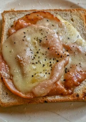 朝のハムチーズトースト-レシピのメイン写真