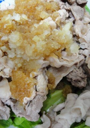 レタスと豚肉のポン酢がけ-レシピのメイン写真