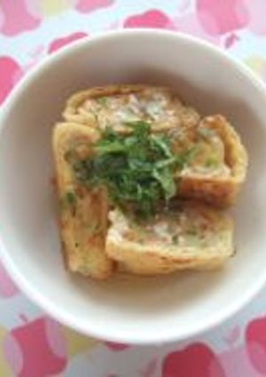 えびすり身の包み焼き醤油あんかけ-レシピのメイン写真
