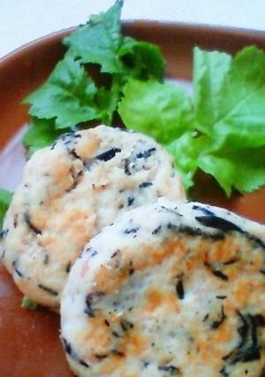 離乳食手づかみ☆ふわふわひじきハンバーグ-レシピのメイン写真