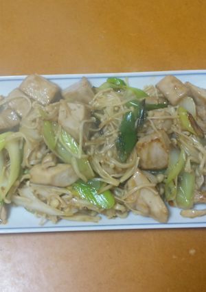 マグロの焼き鳥風炒め-レシピのメイン写真