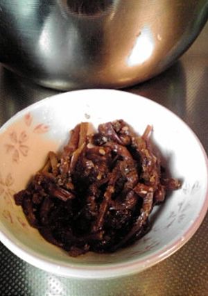 花粉症対策に☆つくしの佃煮。-レシピのメイン写真