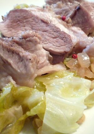 豚かたまり肉とキャベツの蒸し煮-レシピのメイン写真
