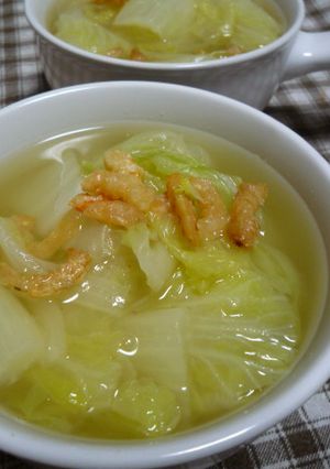 白菜がたっぷり食べれるスープ-レシピのメイン写真