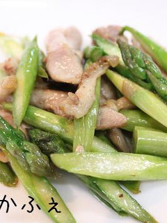 簡単 鶏肉とアスパラの塩バター炒め-レシピのメイン写真