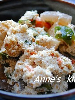 和風おからサラダ・胡麻味噌マヨ味-レシピのメイン写真