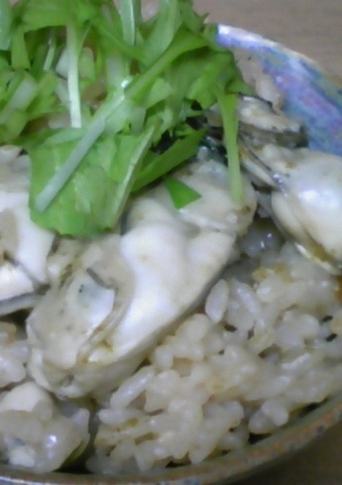牡蠣の炊き込みご飯-レシピのメイン写真