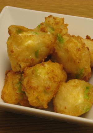 チーズと枝豆のすり身揚げ-レシピのメイン写真
